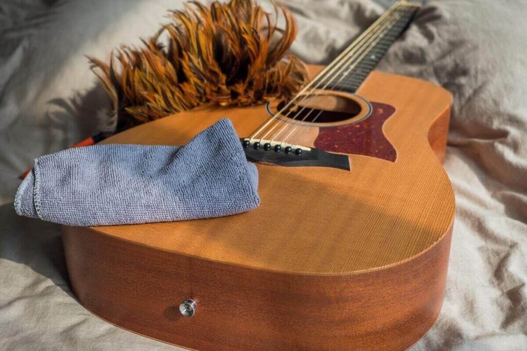How to clean an acoustic guitar