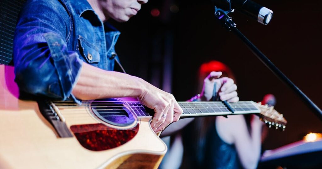 Action On An Acoustic Guitar