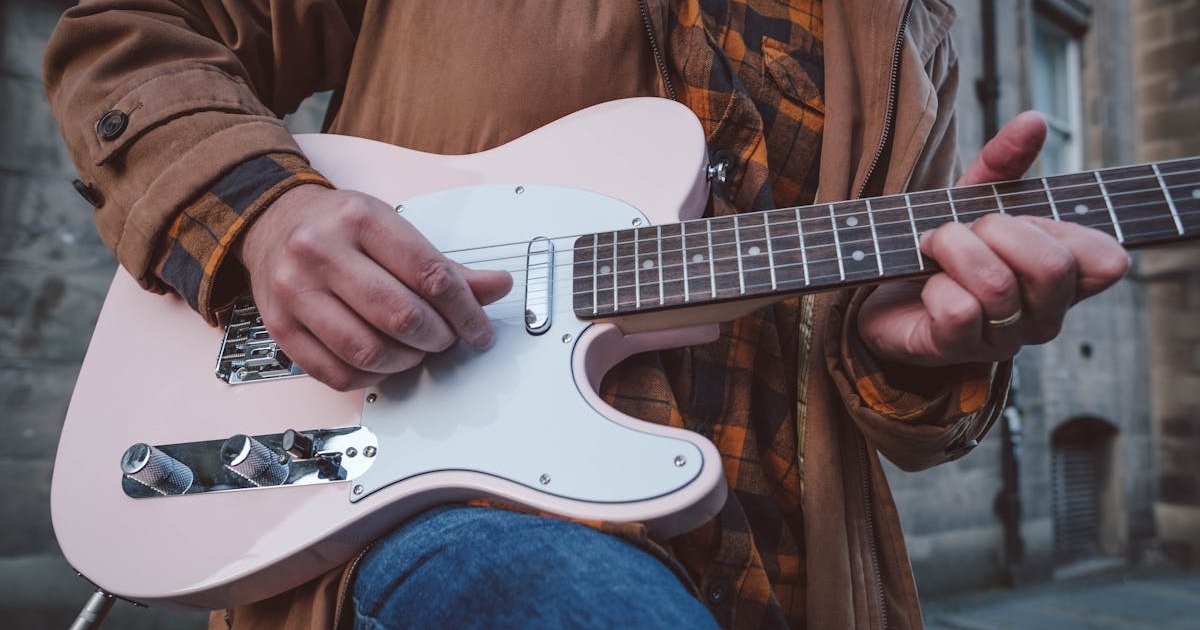 Electric Guitar With Floyd Rose