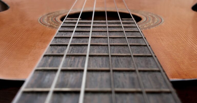 Nylon Strings on Acoustic Guitar